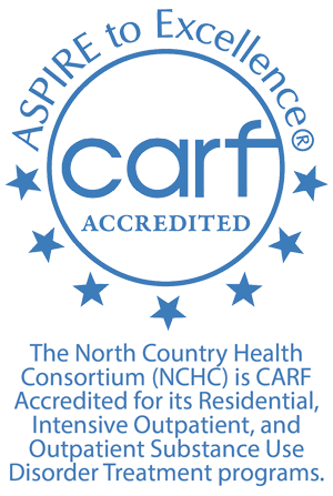 NCHC was recently CARF accredited for its Residential, Intensive Outpatient, and Outpatient Substance Use Disorder Treatment programs
